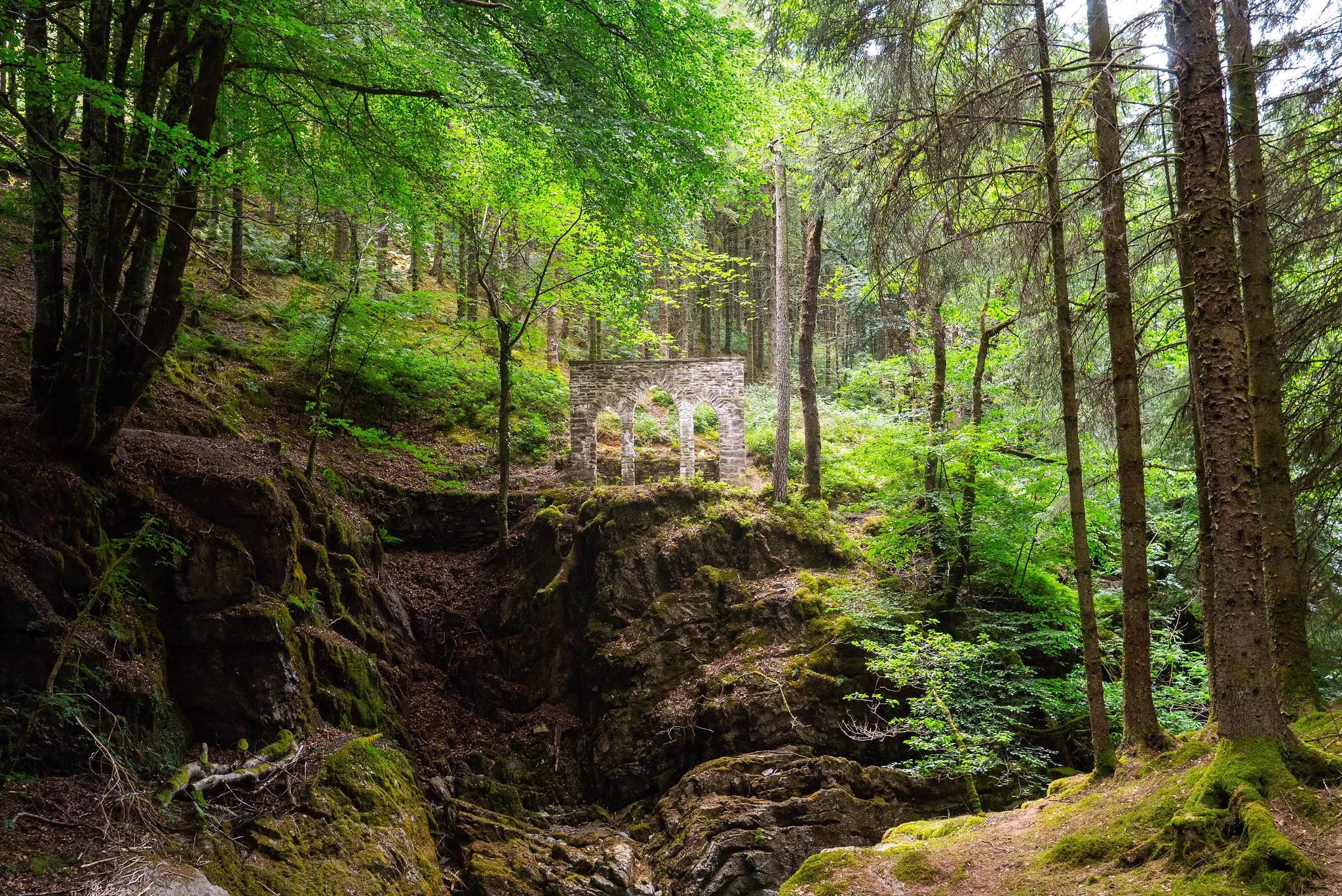 Gothic Arch at The Hafod Estate